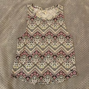 VS PINK Tribal Muscle Top